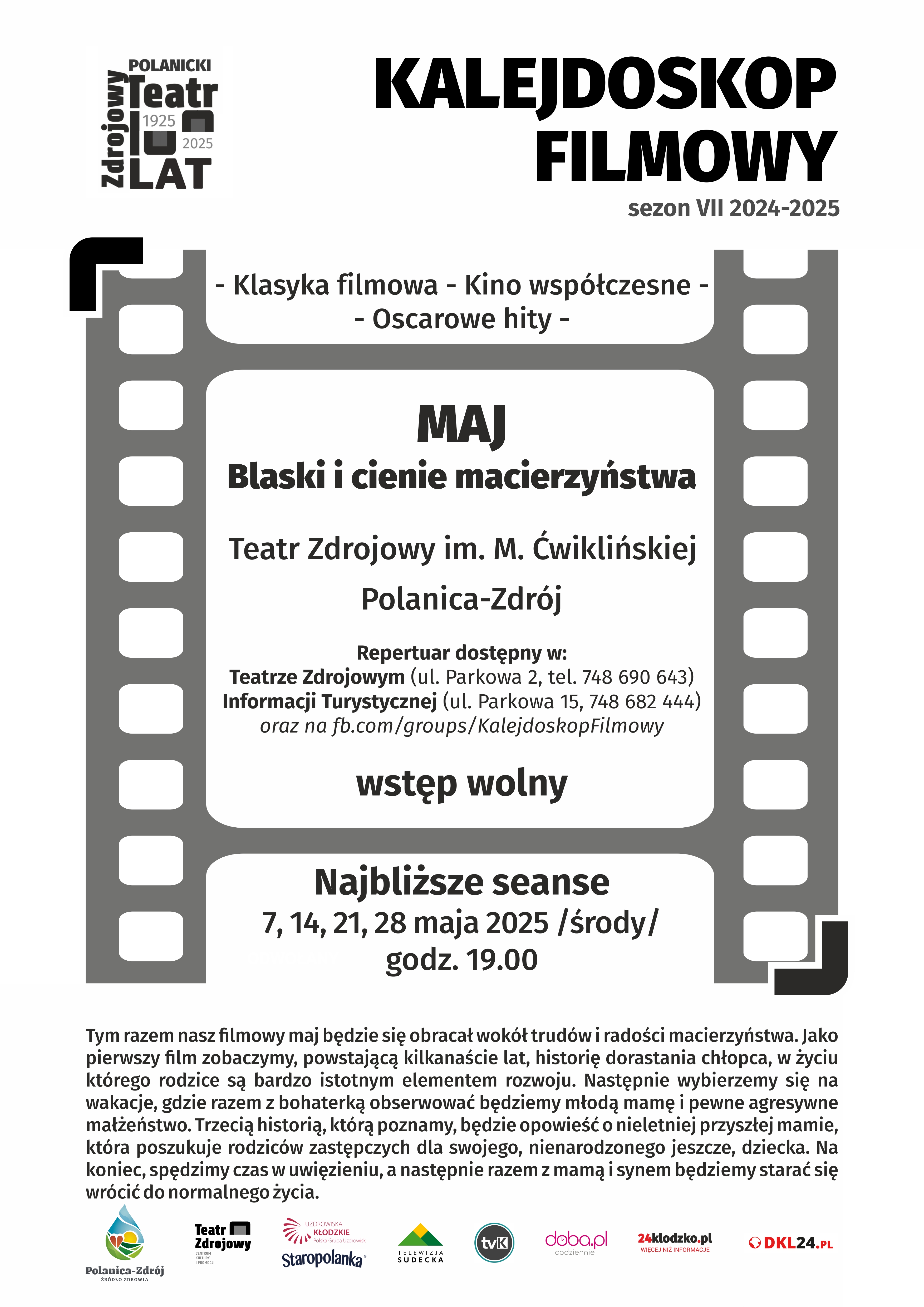 Kalejdoskop Filmowy "Blaski i cienie macierzyństwa"
