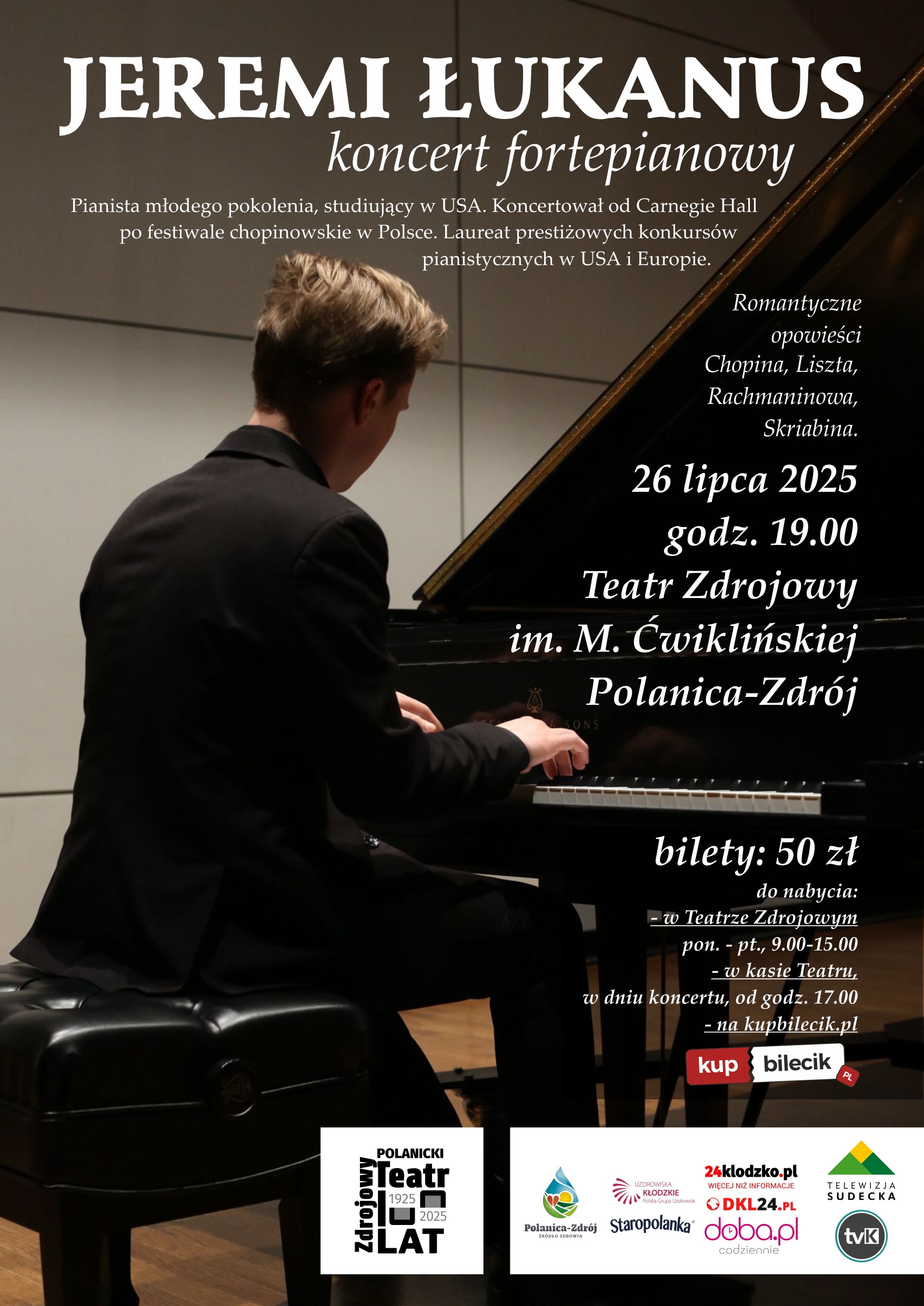 Koncert fortepianowy - Jeremi Łukanus