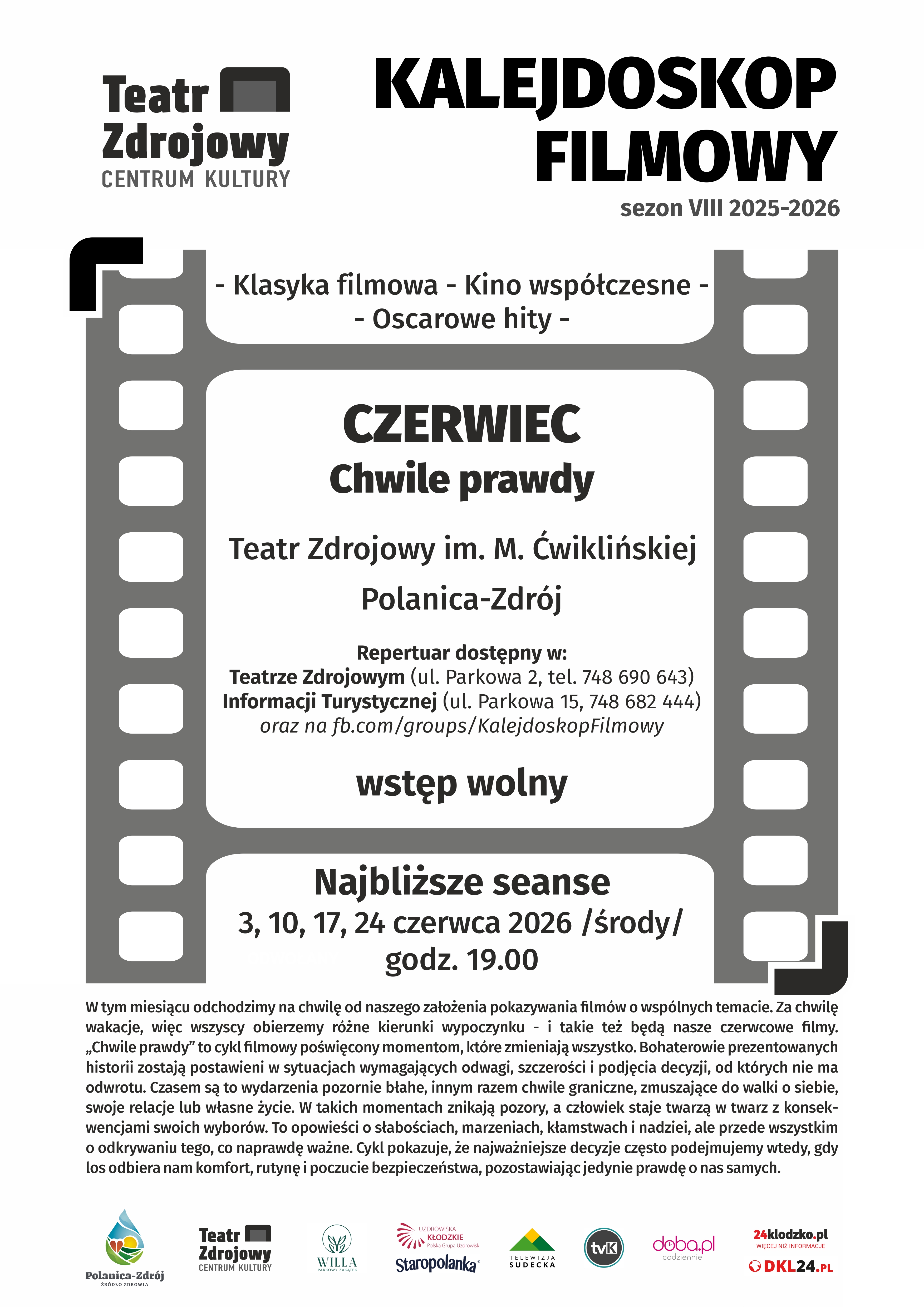 Kalejdoskop Filmowy - Chwile prawdy