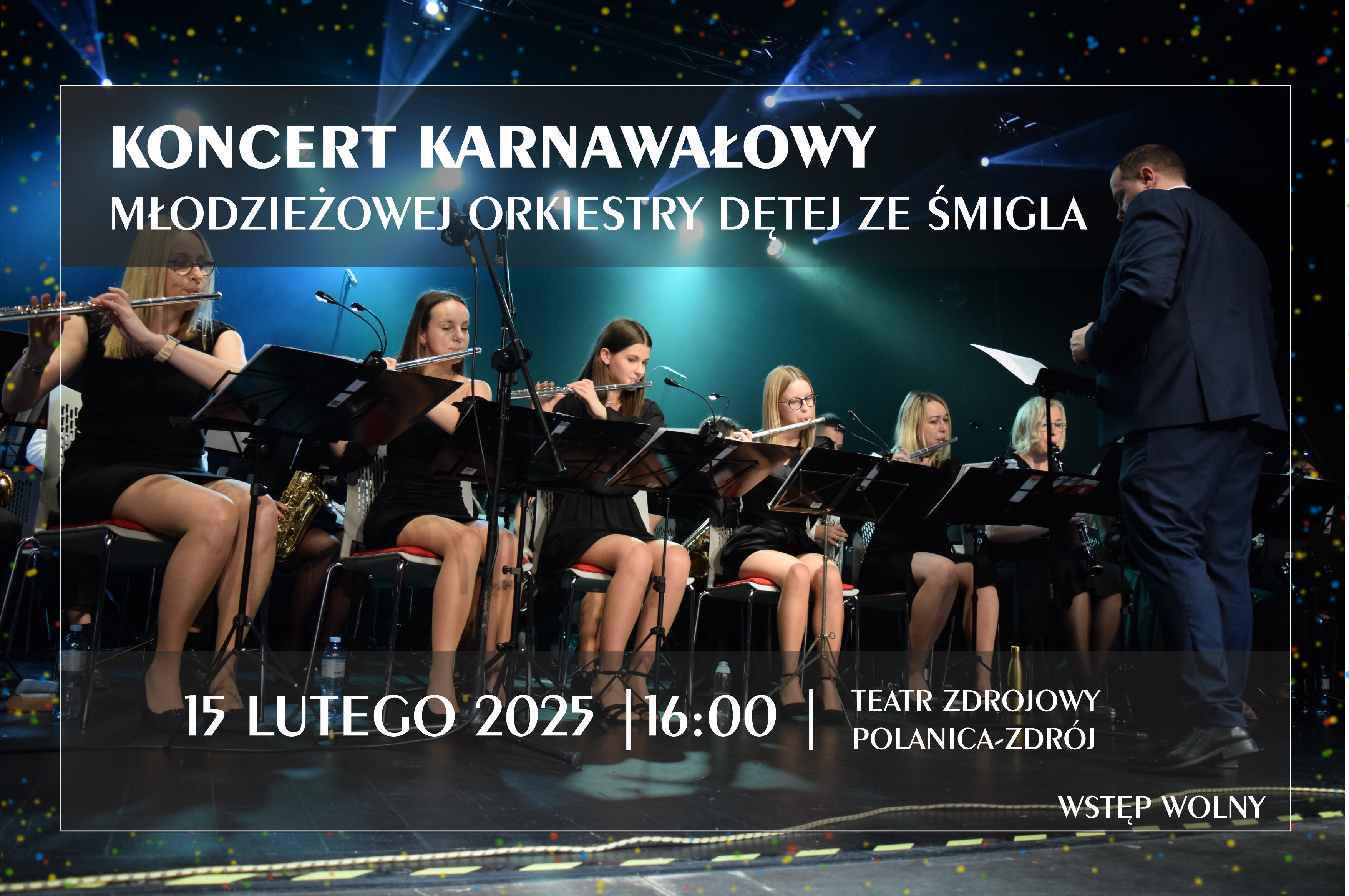 Koncert karnawałowy Młodzieżowej Orkiestry Dętej ze Śmigla