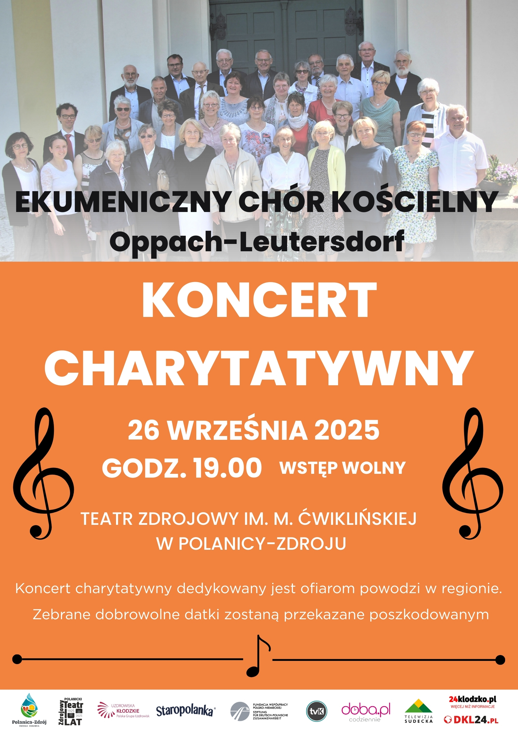 Koncert charytatywny Ekumenicznego Chóru Kościelnego Oppach-Leutersdorf