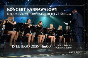 Koncert karnawałowy Młodzieżowej Orkiestry Dętej ze Śmigla