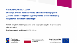 Zdalna Szkoła – wsparcie Ogólnopolskiej Sieci Edukacyjnej w systemie kształcenia zdalnego Kliknięcie w obrazek spowoduje wyświetlenie jego powiększenia